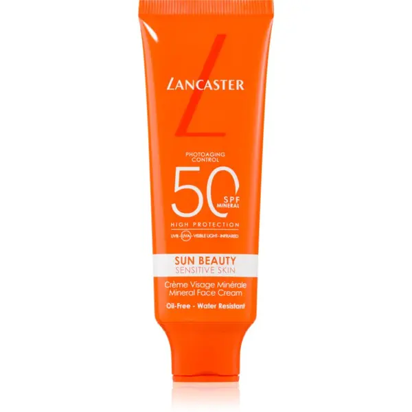 Lancaster Lancaster Sun Beauty Mineral Face Cream krema za sončenje za obraz SPF 50 50 ml
