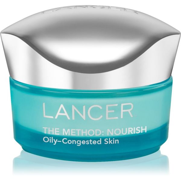 LANCER LANCER THE METHOD NOURISH Oily-Congested Skin dnevna vlažilna krema za mastno in mešano kožo 50 ml