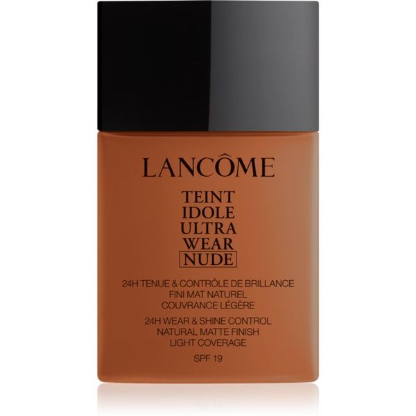 Lancôme Lancôme Teint Idole Ultra Wear Nude lahka matirajoča podlaga odtenek 13 Sienne 40 ml