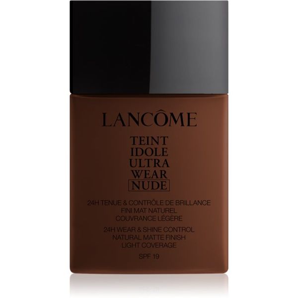 Lancôme Lancôme Teint Idole Ultra Wear Nude lahka matirajoča podlaga odtenek 15 Moka 40 ml