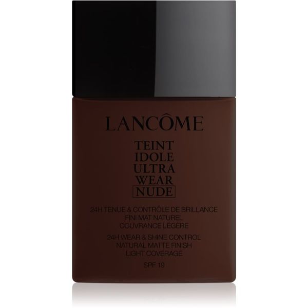 Lancôme Lancôme Teint Idole Ultra Wear Nude lahka matirajoča podlaga odtenek 17 Ebène 40 ml