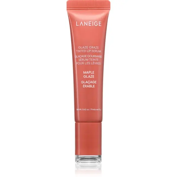 LANEIGE LANEIGE Glaze Craze Tinted Lip Serum tonirani balzam za ustnice odtenek Maple Glaze 12 g