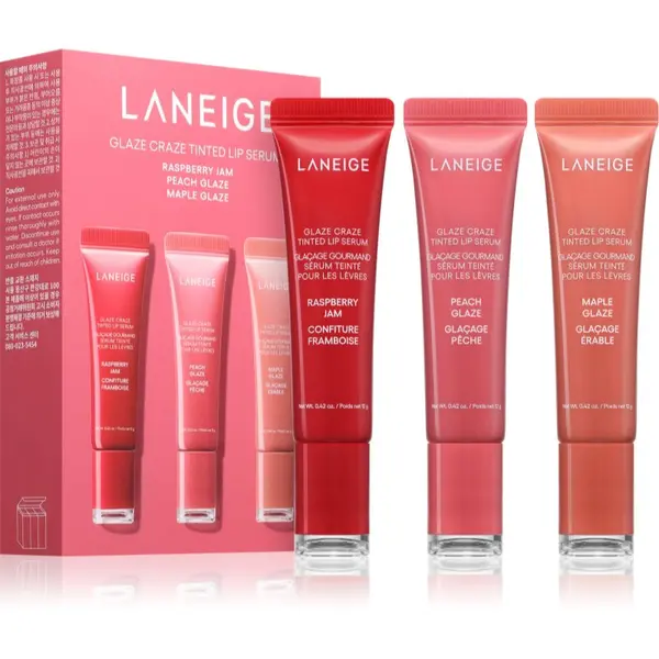 LANEIGE LANEIGE Glaze Craze Tinted Lip Serum tonirani balzam za ustnice ugodno pakiranje