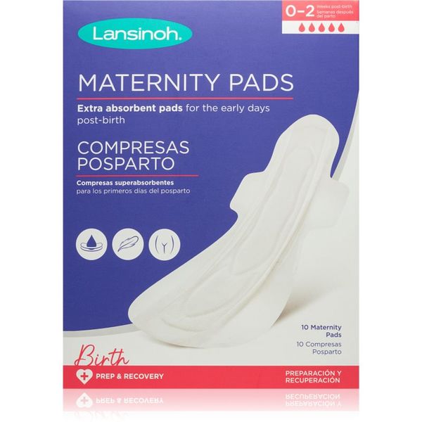 Lansinoh Lansinoh Maternity Pads 0-2 weeks poporodni vložki 10 kos