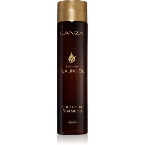 L'anza L'anza Keratin Healing Oil Lustrous Shampoo vlažilni šampon za lase 300 ml