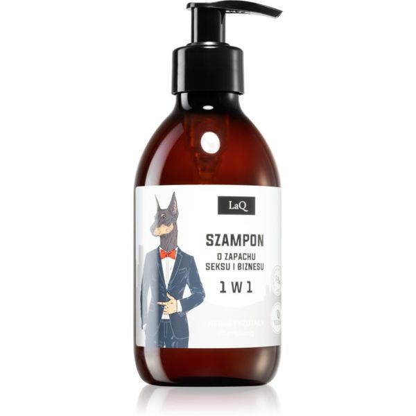 LaQ LaQ Doberman čistilni šampon z vlažilnim učinkom 300 ml