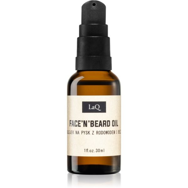 LaQ LaQ Doberman negovalno olje za obraz in brado 30 ml