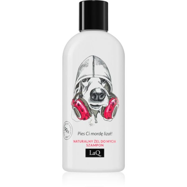 LaQ LaQ Music Purifies Cool Dogy gel za prhanje in šampon 2v1 300 ml