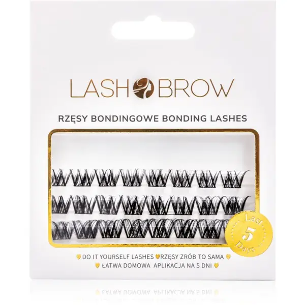 Lash Brow Lash Brow Bonding Eyelashes šopaste lepilne trepalnice Drama Queen 30 kos
