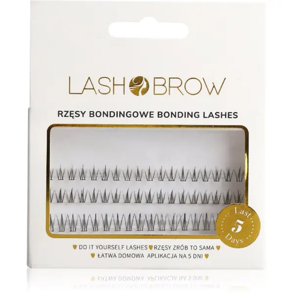 Lash Brow Lash Brow Bonding Eyelashes šopaste lepilne trepalnice Extra Small 30 kos
