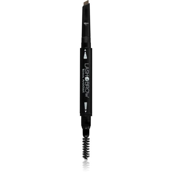 Lash Brow Lash Brow Brows Architect Pencil samodejni svinčnik za obrvi s krtačko Soft Brown 1,1 g