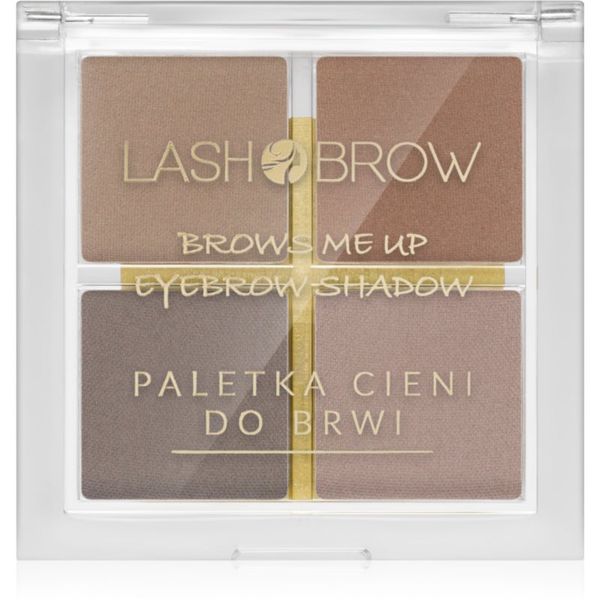 Lash Brow Lash Brow Brows Me Up Palette paleta pudrastih senčil za obrvi 5,6 g