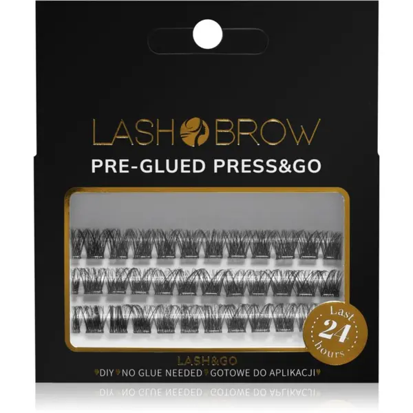 Lash Brow Lash Brow Press&Go Self-Adhesive Eyelashes samolepilne šopaste trepalnice Party Fever 1 kos