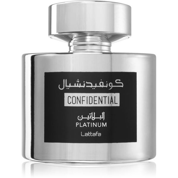 Lattafa Lattafa Confidential Platinum parfumska voda uniseks 100 ml
