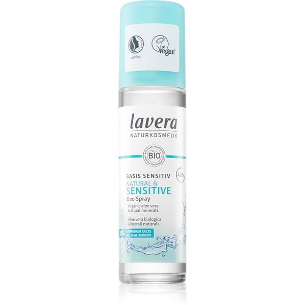 Lavera Lavera Basis Sensitiv dezodorant v razpršilu 48 ur 75 ml