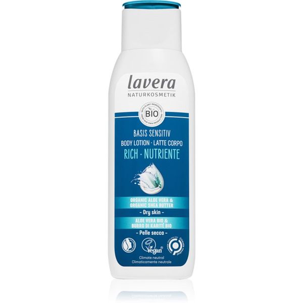 Lavera Lavera Basis Sensitiv intenzivni hranilni losjon za telo za suho kožo 250 ml