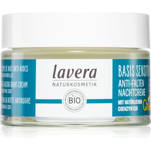 Lavera Lavera Basis Sensitiv Q10 nočna krema za obraz s koencimom Q10 50 ml