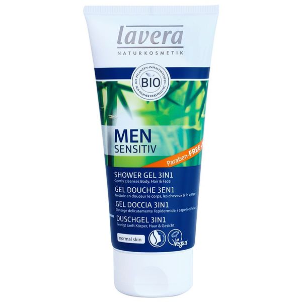 Lavera Lavera Men Sensitiv gel za prhanje 3v1 200 ml