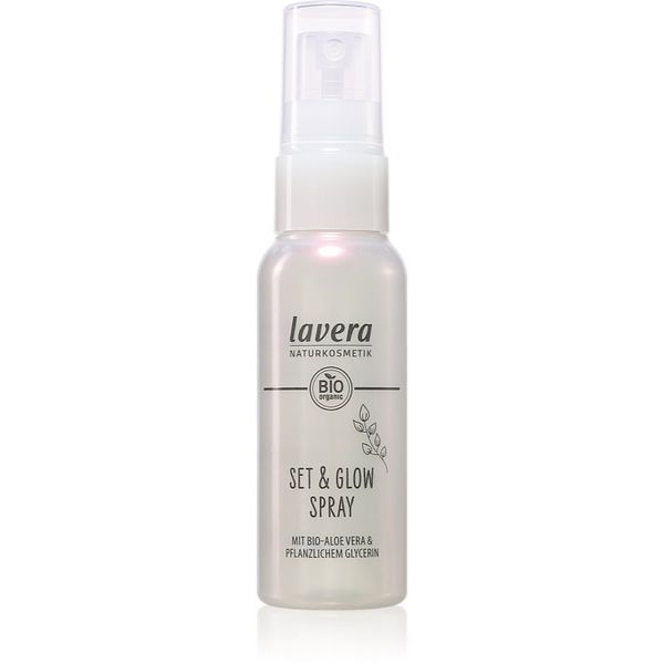 Lavera Lavera Set & Glow Spray pršilo za fiksiranje za osvetlitev kože 50 ml