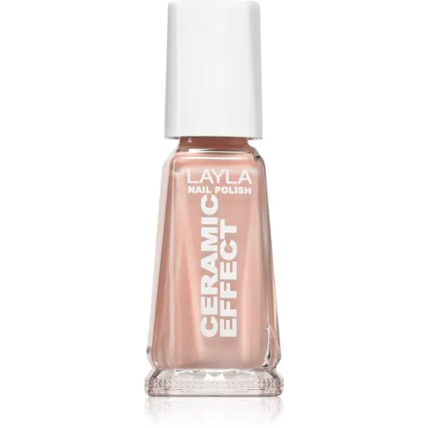 Layla Cosmetics Layla Cosmetics Ceramic Effect lak za nohte odtenek N.17 Ballet Shoes 10 ml