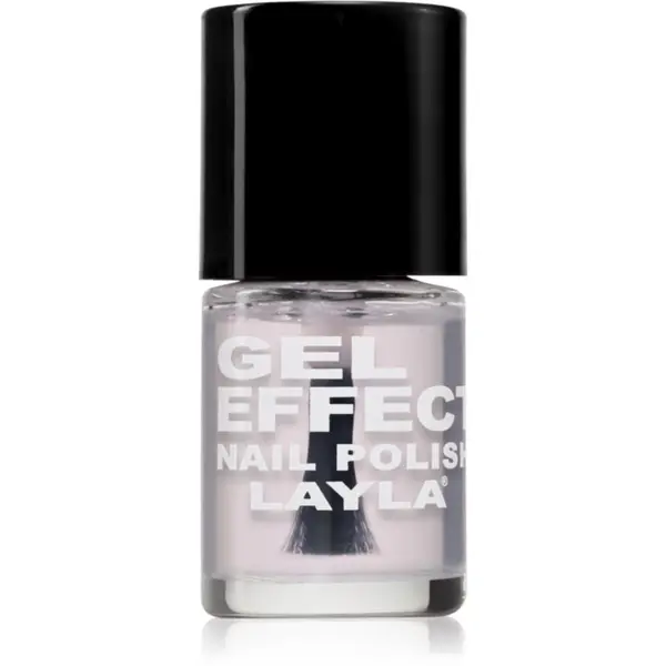 Layla Cosmetics Layla Cosmetics Gel Effect gel lak za nohte brez uporabe UV/LED lučke odtenek n. 19 Top Coat 10 ml