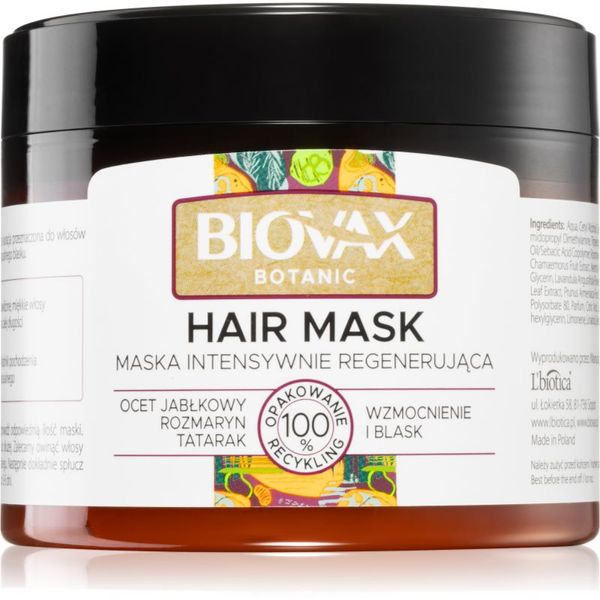 L’biotica L’biotica Biovax Botanic regeneracijska maska za lase 250 ml