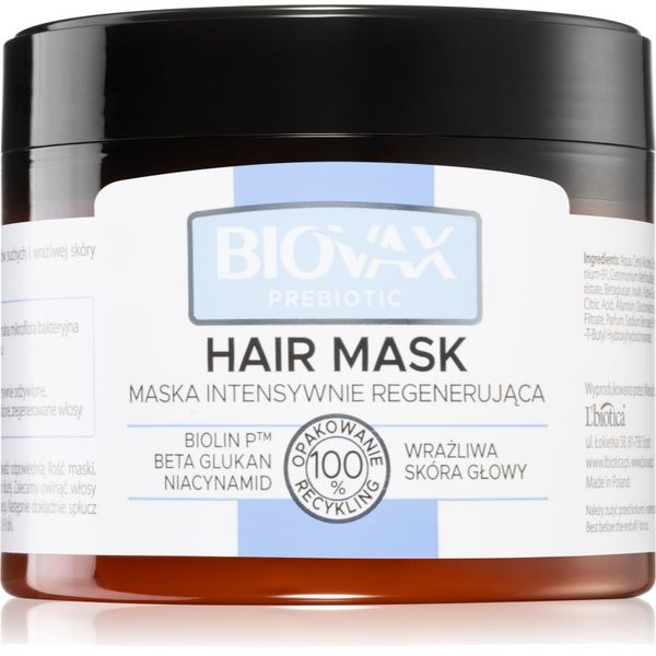 L’biotica L’biotica Biovax Prebiotic regeneracijska maska za lase 250 ml