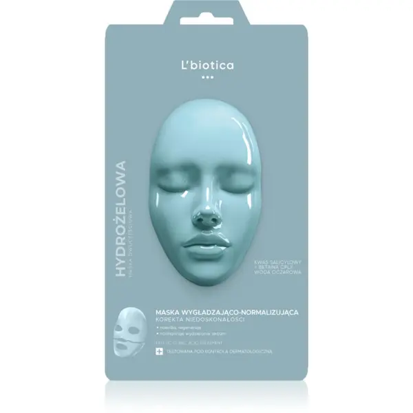 L’biotica L’biotica Estetic Clinic Acid Treatment intenzivna hidrogelna maska z gladilnim učinkom 1 kos