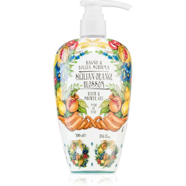 Le Maioliche Le Maioliche Sicilian Orange Blossom Line pena za prhanje za kopel 700 ml