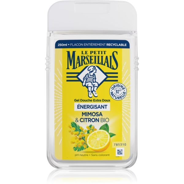 Le Petit Marseillais Le Petit Marseillais Mimosa & Bio Lemon nežni gel za prhanje 250 ml