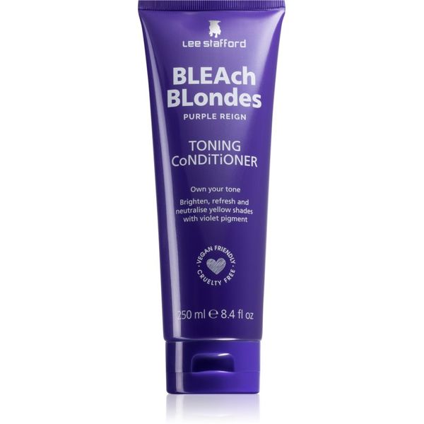 Lee Stafford Lee Stafford Bleach Blondes Toning Conditioner balzam za toniranje za blond lase in lase s prameni 250 ml