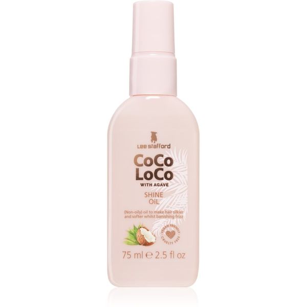 Lee Stafford Lee Stafford CoCo LoCo Agave negovalno olje za sijaj in mehkobo las 75 ml