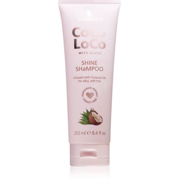 Lee Stafford Lee Stafford CoCo LoCo Agave šampon za sijaj in mehkobo las 250 ml