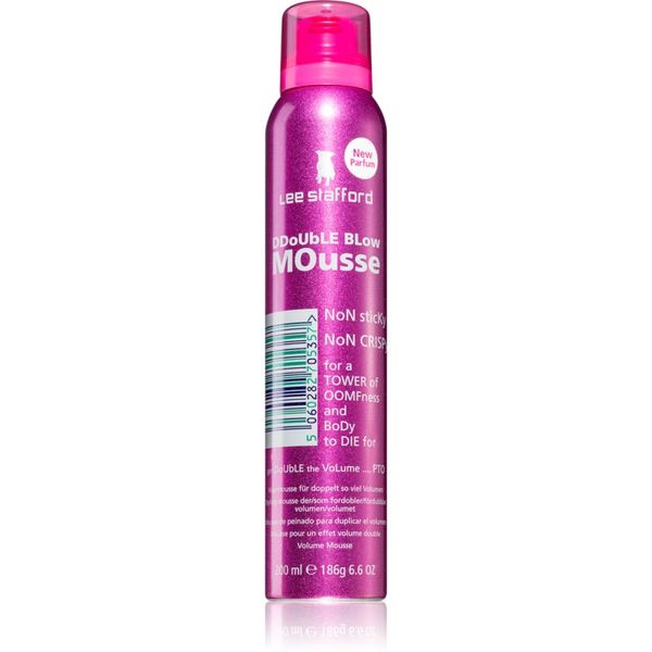 Lee Stafford Lee Stafford DDouble Blow Mousse penasti utrjevalec za lase za bogat volumen 200 ml