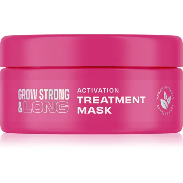 Lee Stafford Lee Stafford Grow Strong & Long Activation Treatment Mask maska za lase za lomljive lase 200 ml