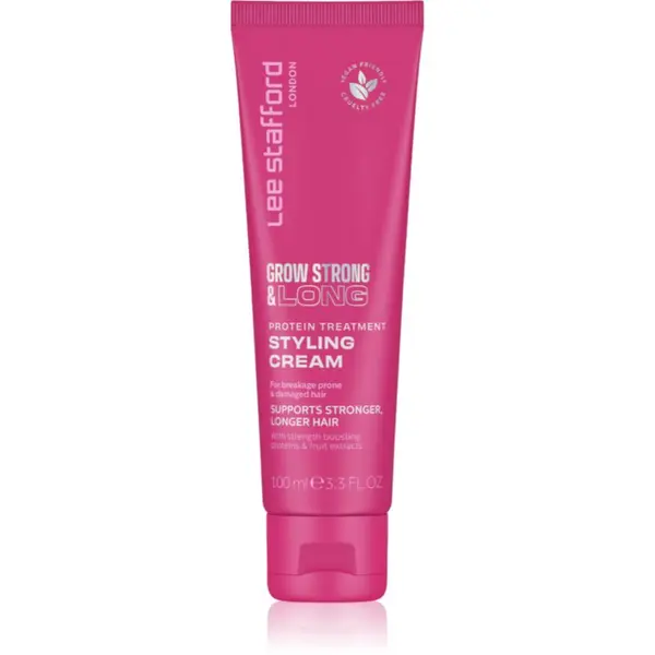 Lee Stafford Lee Stafford Grow Strong & Long Styling Cream stiling krema z beljakovino 100 ml