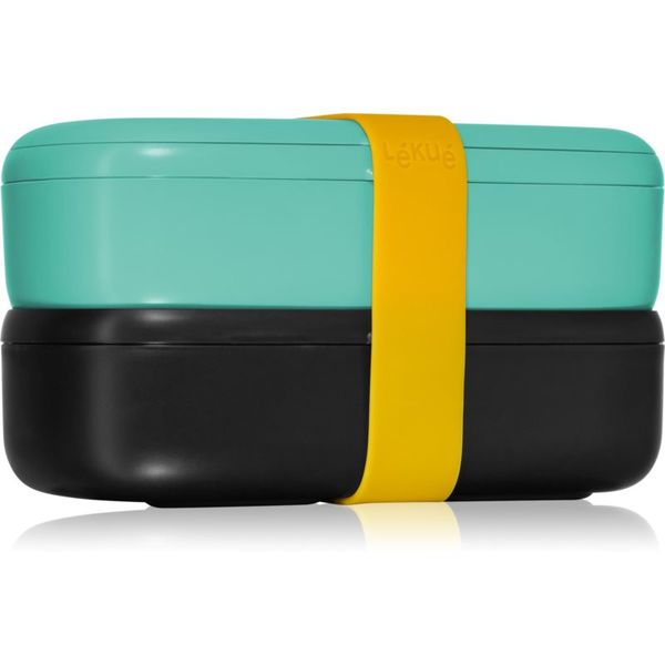 Lékué Lékué LunchBox To Go škatla za malico barva Turquoise 1000 ml