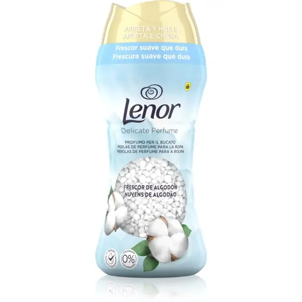 Lenor Lenor Cotton Fresh dišeče kroglice za pralni stroj 195 g