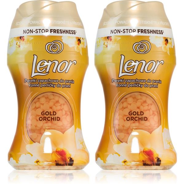 Lenor Lenor Gold Orchid dišeče kroglice za pralni stroj 2x140 g