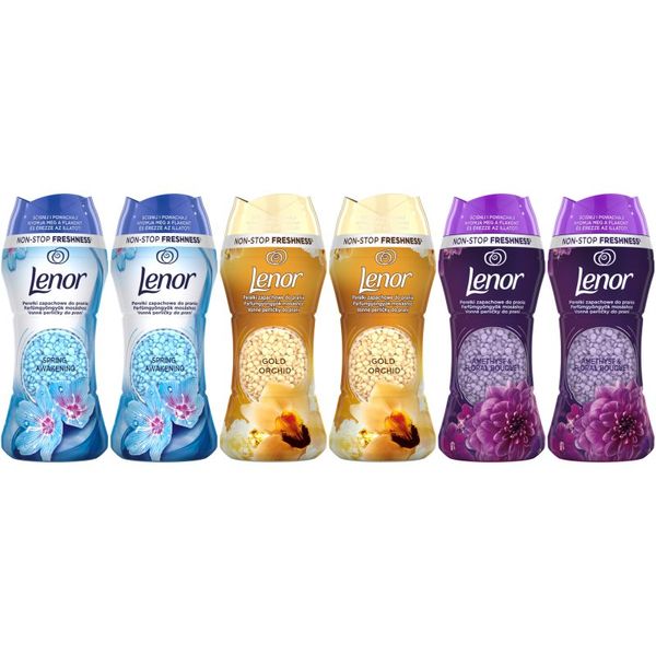 Lenor Lenor Mix Pack dišeče kroglice za pralni stroj 6x210 g