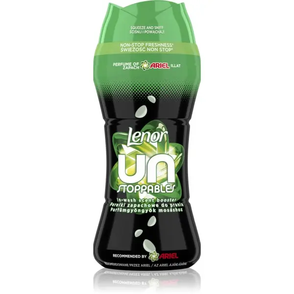 Lenor Lenor Unstoppables Ariel dišeče kroglice za pralni stroj 195 g