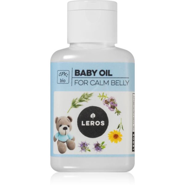 Leros Leros BIO Baby oil Calm belly, wild thyme & dill olje za trebušček dojenčka 60 ml