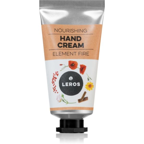 Leros Leros Element Fire Pink pepper & Cinnamon hranilna krema za roke z karitejevim maslom 30 ml