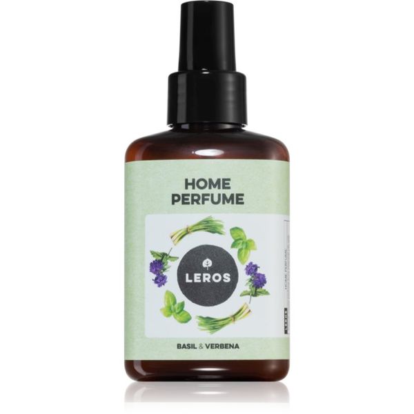 Leros Leros Home perfume basil & verbena pršilo za dom 100 ml