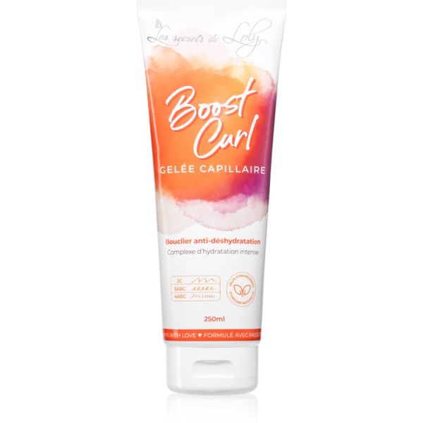 Les Secrets De Loly Les Secrets De Loly Boost Curl stiling gel z vlažilnim učinkom 250 ml