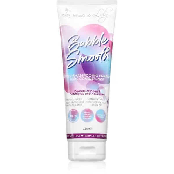 Les Secrets De Loly Les Secrets De Loly Bubble Smooth balzam za lase za otroke 250 ml