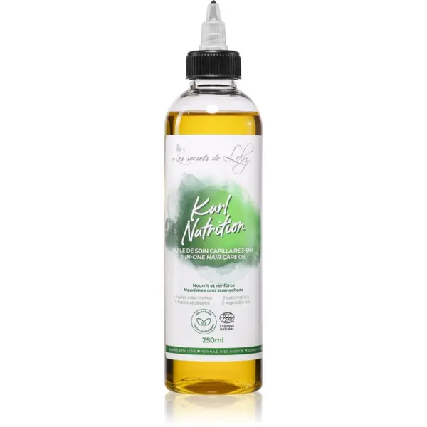 Les Secrets De Loly Les Secrets De Loly Kurl Nutrition serum za rast za valovite in kodraste lase 250 ml
