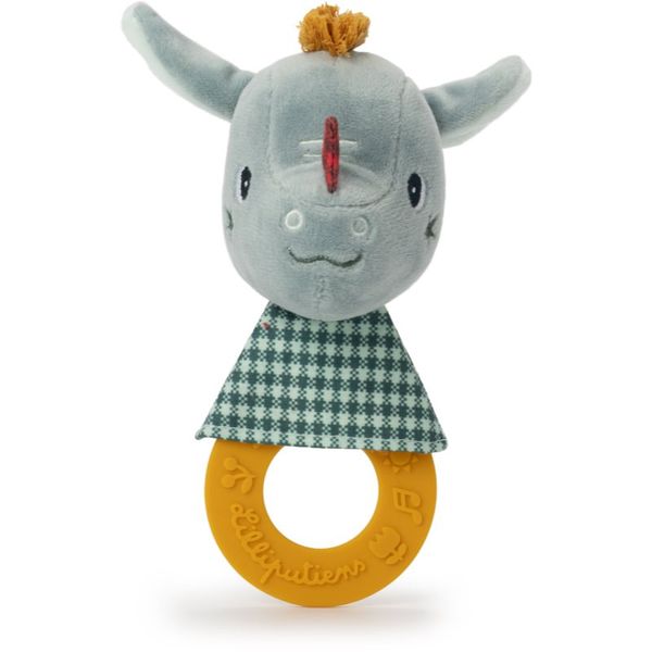 Lilliputiens Lilliputiens Teething Rattle Joe grizalo 3 m+ 1 kos