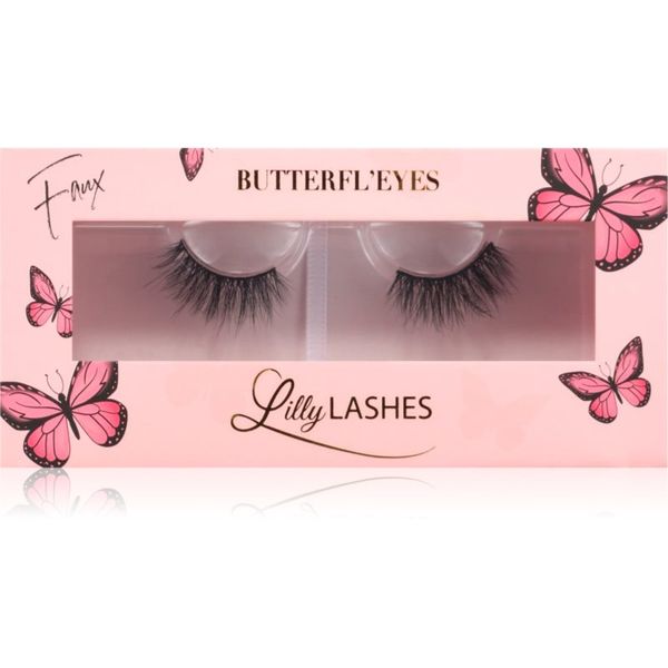 Lilly Lashes Lilly Lashes 3D Faux Mink Butterfl'eyes umetne trepalnice vrsta Angel 1 par