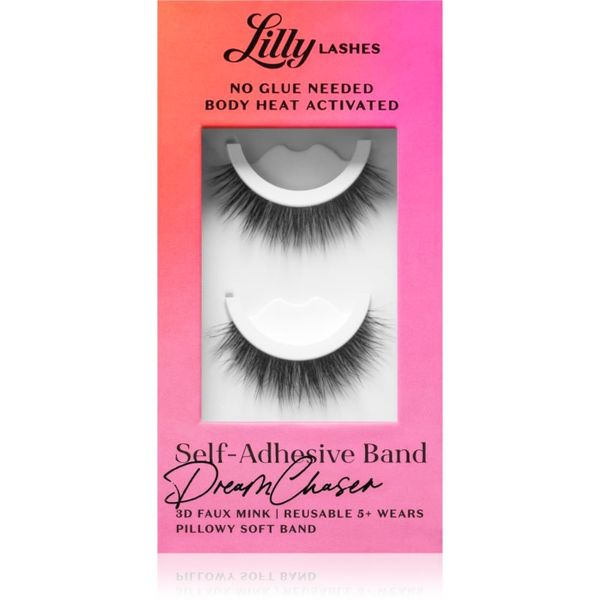 Lilly Lashes Lilly Lashes Self-Adhesive Band umetne trepalnice vrsta DreamChaser 2 kos